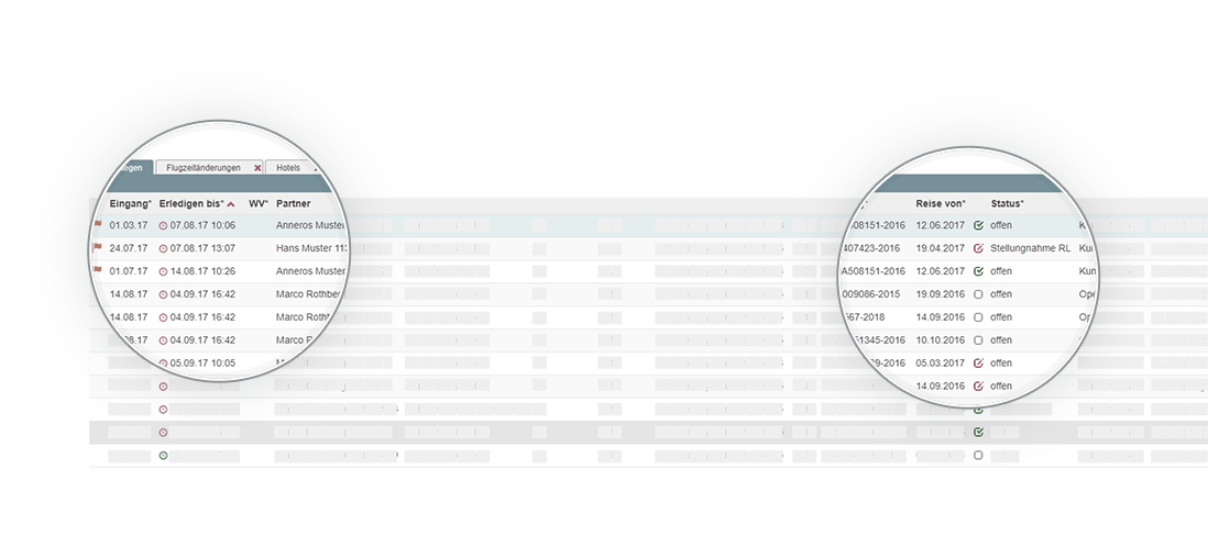 Feature TurnFriendly: To-do-Listen Grafik.